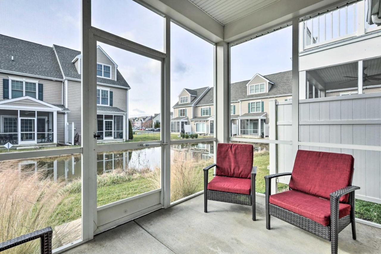 Rehoboth Beach Townhome With Porch And Pool Access Dış mekan fotoğraf