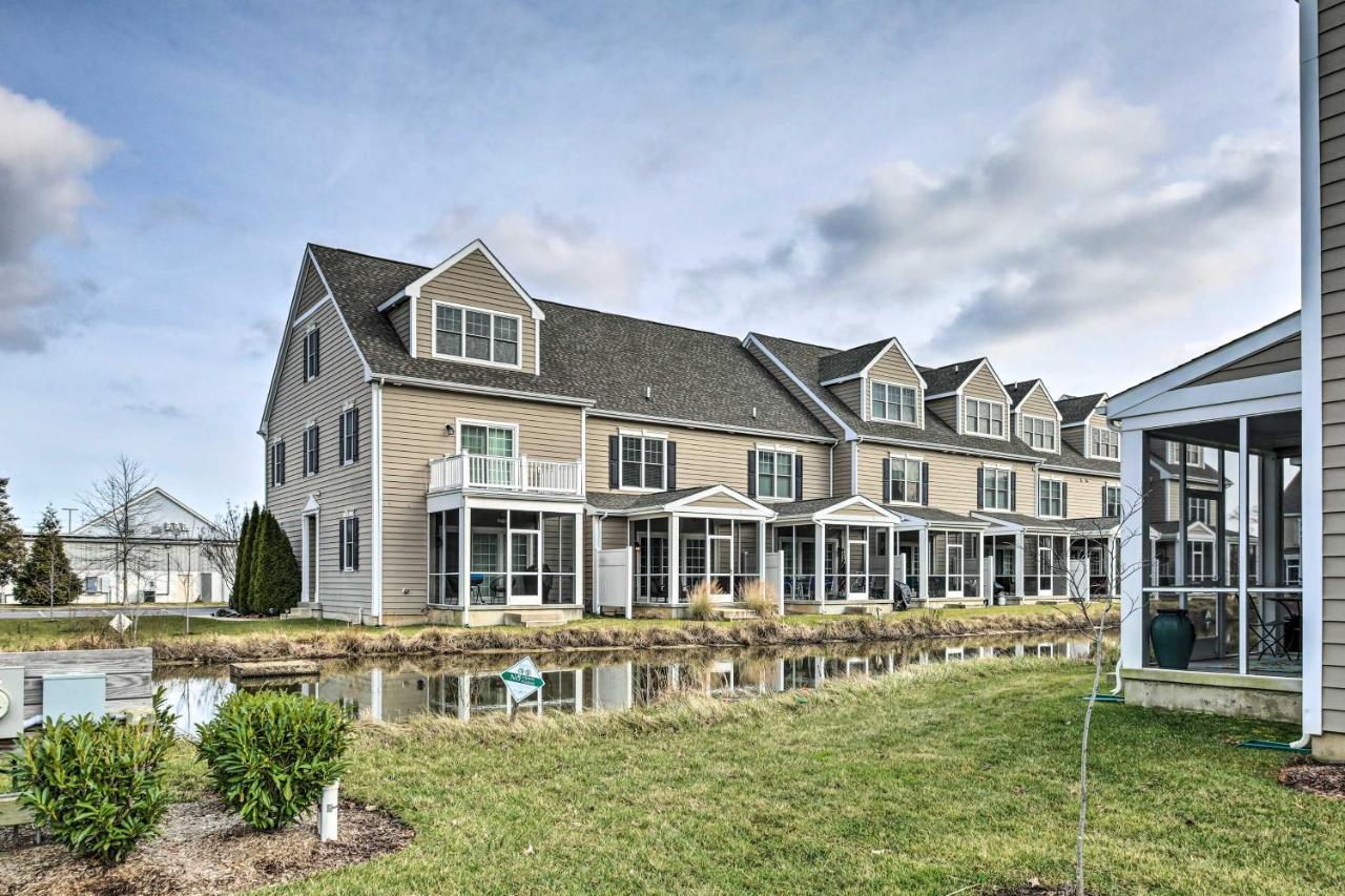 Rehoboth Beach Townhome With Porch And Pool Access Dış mekan fotoğraf